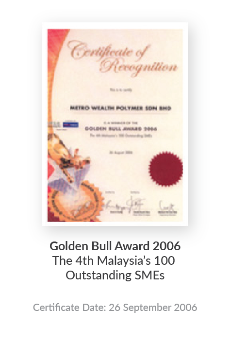Metro Polymer SME Award